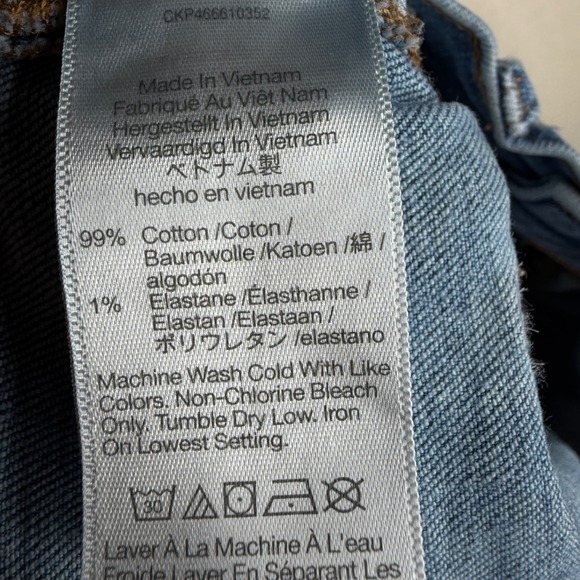 Madewell The Mid Rise Perfect Vintage Jean size 28 Tall Blue - Picture 4 of 9